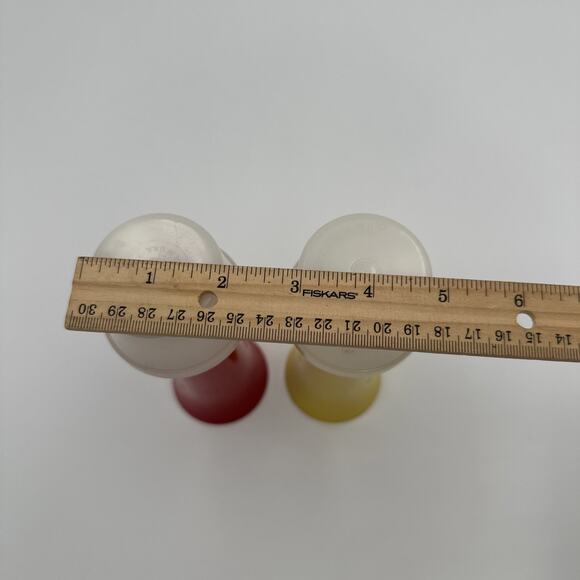 Vintage Tupperware Ketchup And Mustard Dispenser With Pump EUC - Picture 6 of 6